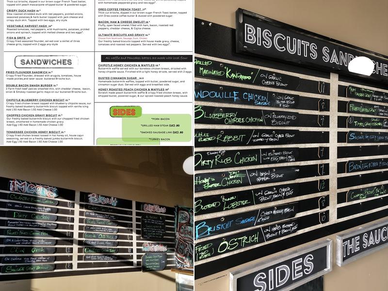 Debbie Lou’s Biscuit Sandwich Shop Menu