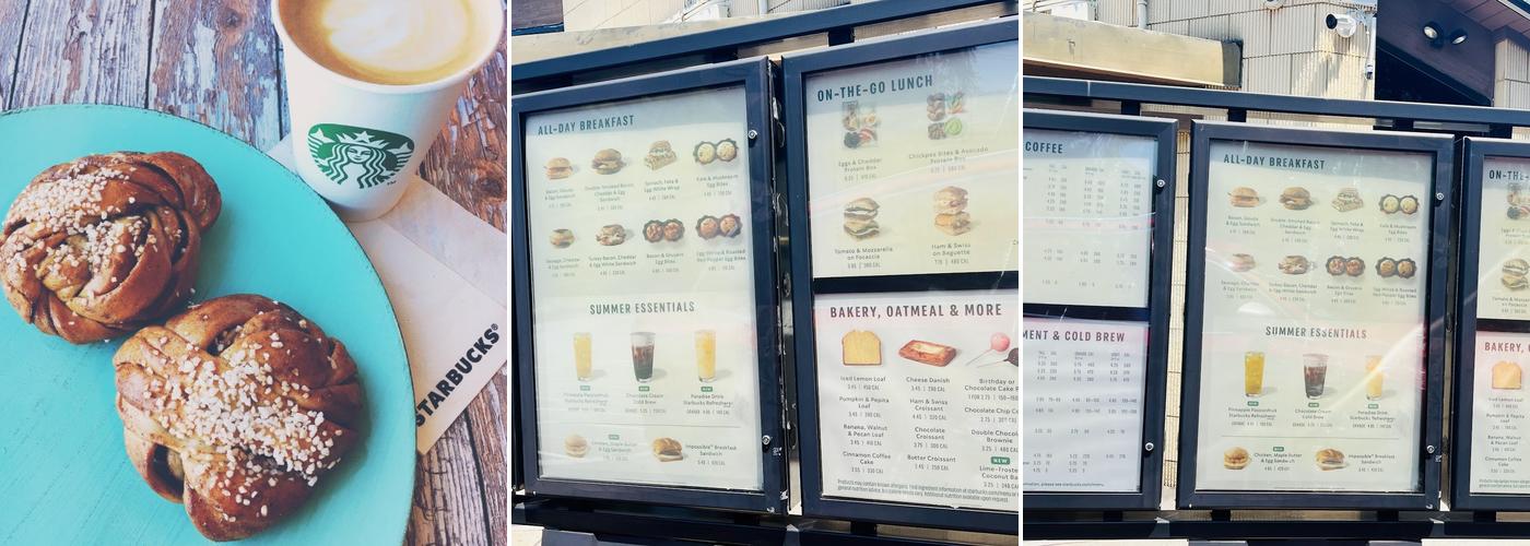 Starbucks Menu