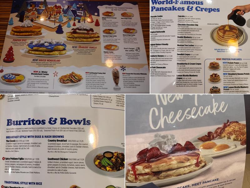 IHOP Menu