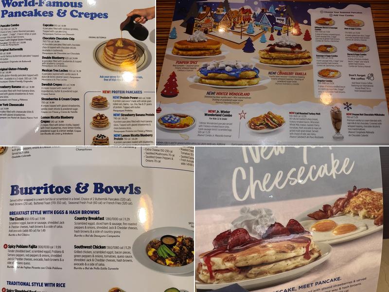 IHOP Menu