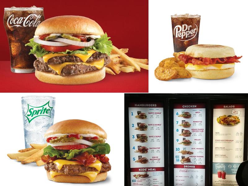 Wendy's Menu