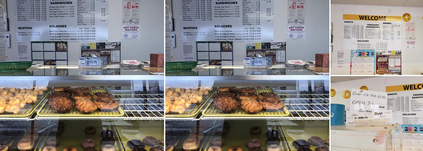 Daylight Donuts Menu