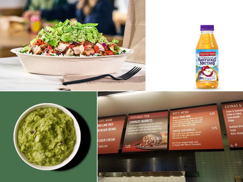 Chipotle Mexican Grill Menu