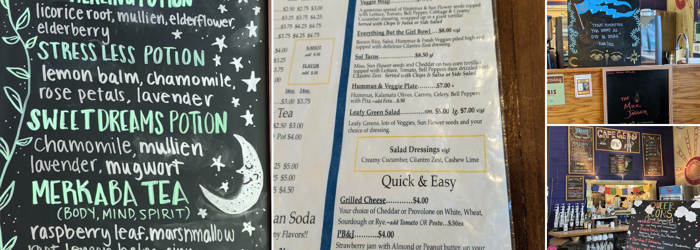 Cafe Gebo Menu