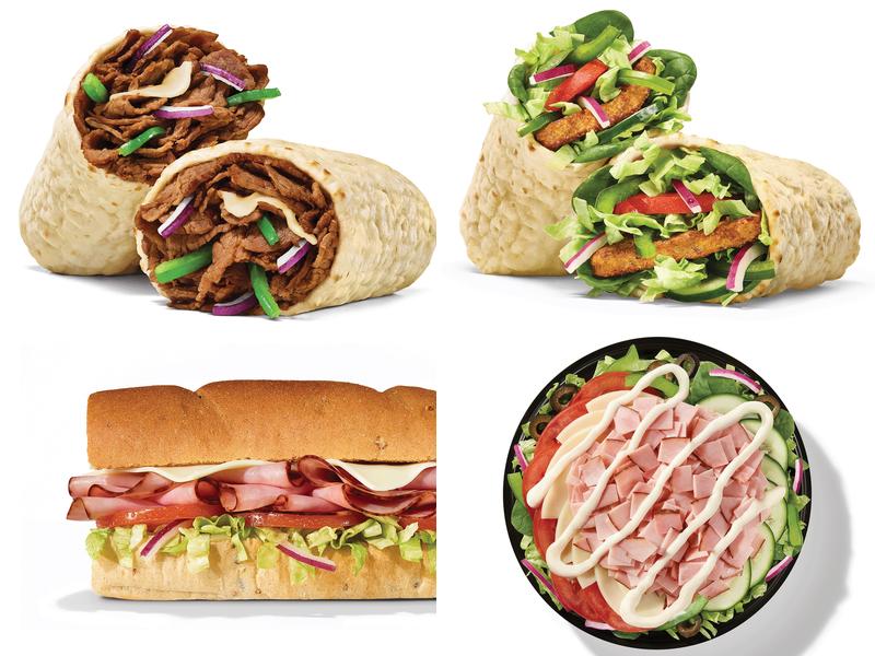 Subway Menu