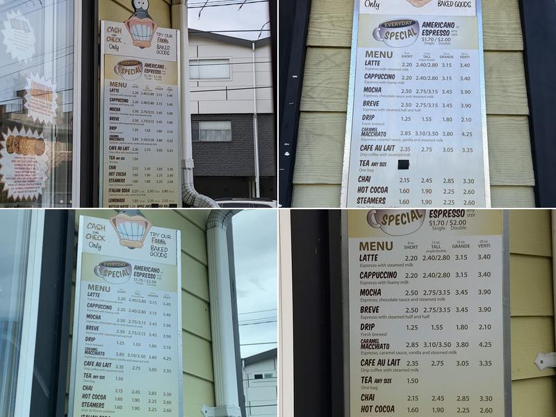 Jumpin' Jimmy's Java Menu