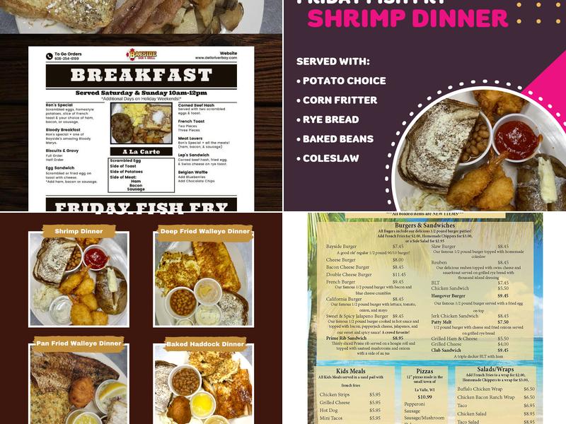 Bayside Bar & Grill Menu
