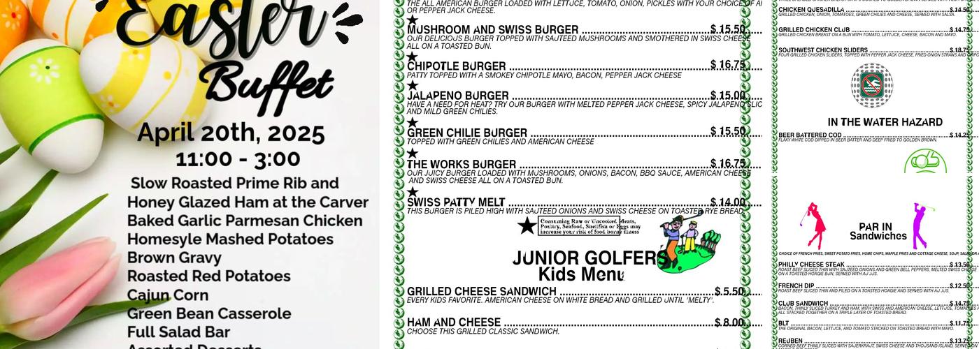 307 Bar and Grill Menu