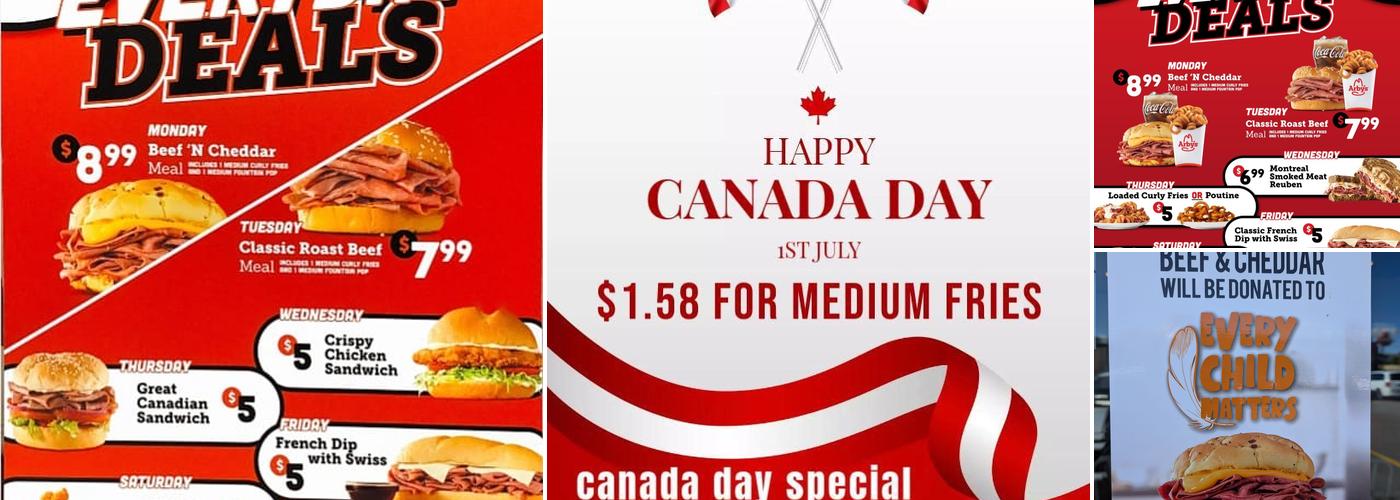 Arby's Menu