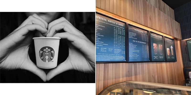 Starbucks Menu