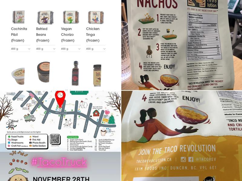 Taco Revolution Menu