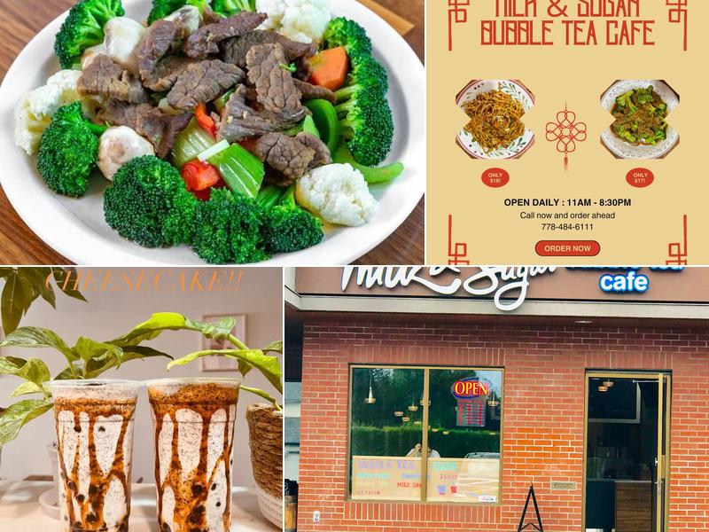 Milk & Sugar Bubble Tea Cafe and Chinese food