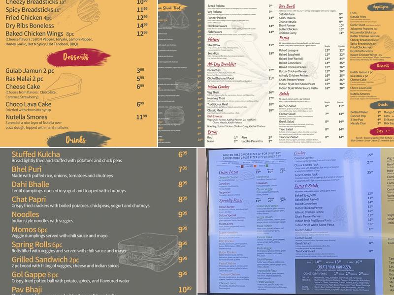 Samosa Place Menu