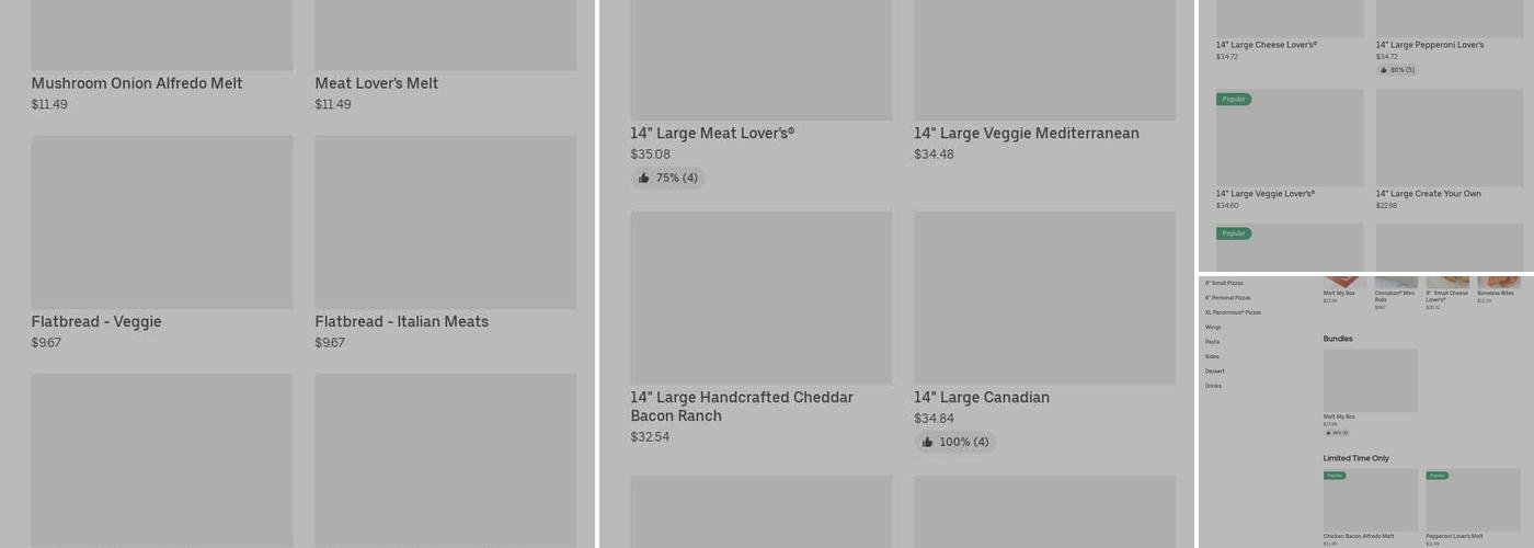 Pizza Hut Menu
