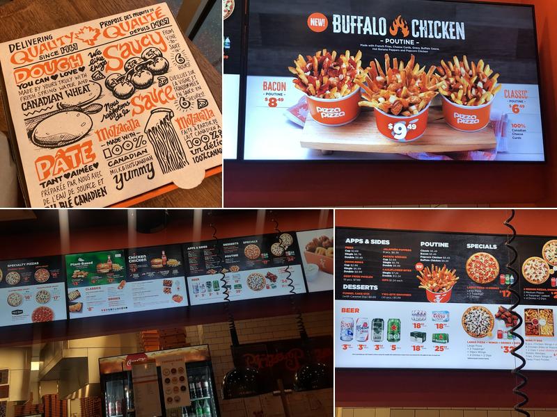 Pizza Pizza Menu