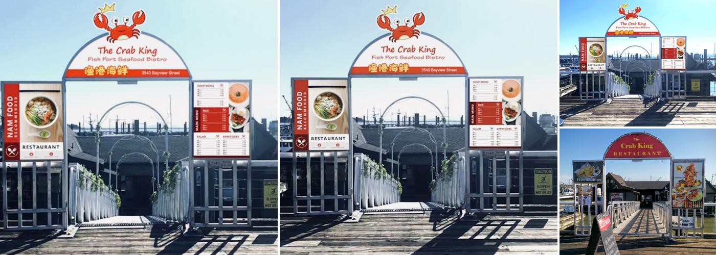 The Crab King Fish Port Seafood Bistro