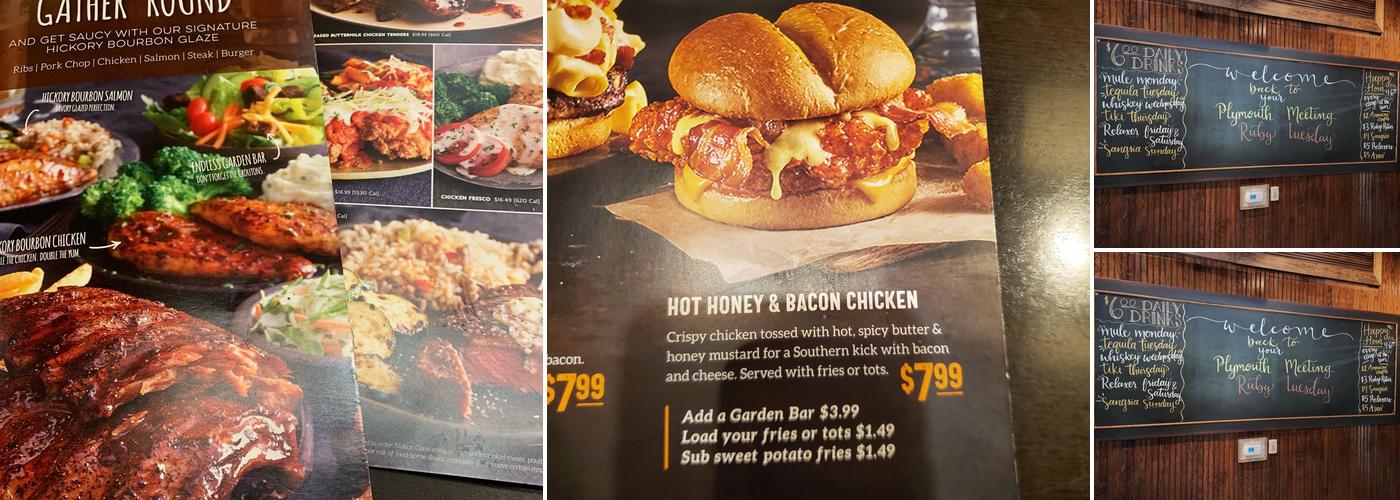Ruby Tuesday Menu