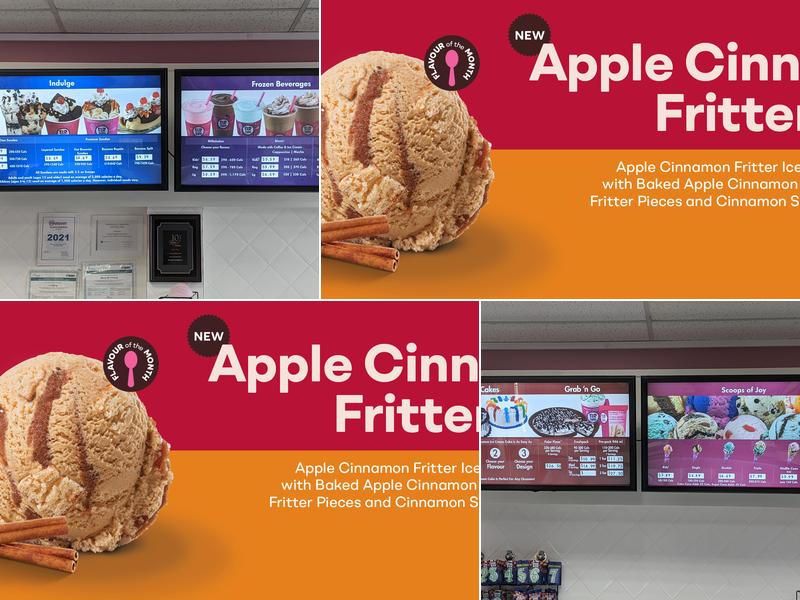 Baskin Robbins Menu