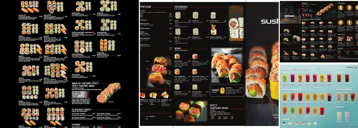 Sushiman Menu