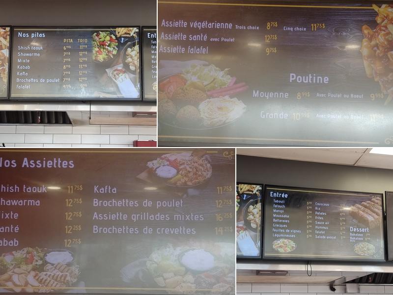 Mr.Taouk Menu