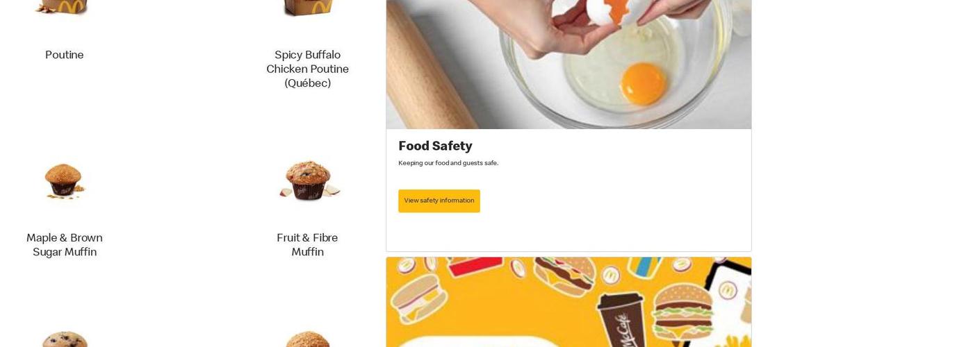 McDonald's Menu