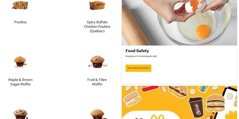 McDonald's Menu