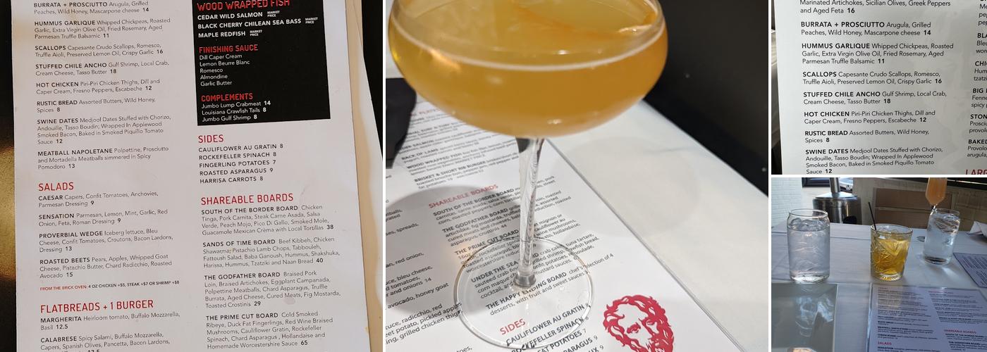 Proverbial Wine Bistro Menu