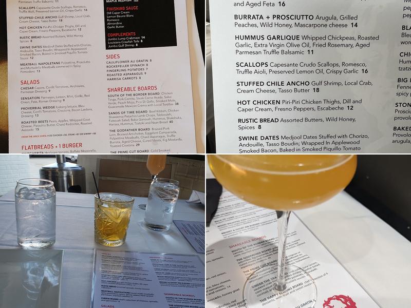 Proverbial Wine Bistro Menu