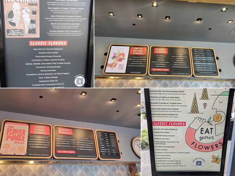 Salt & Straw Menu