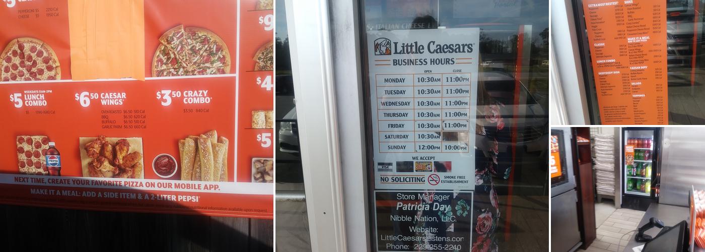 Little Caesars Pizza Menu