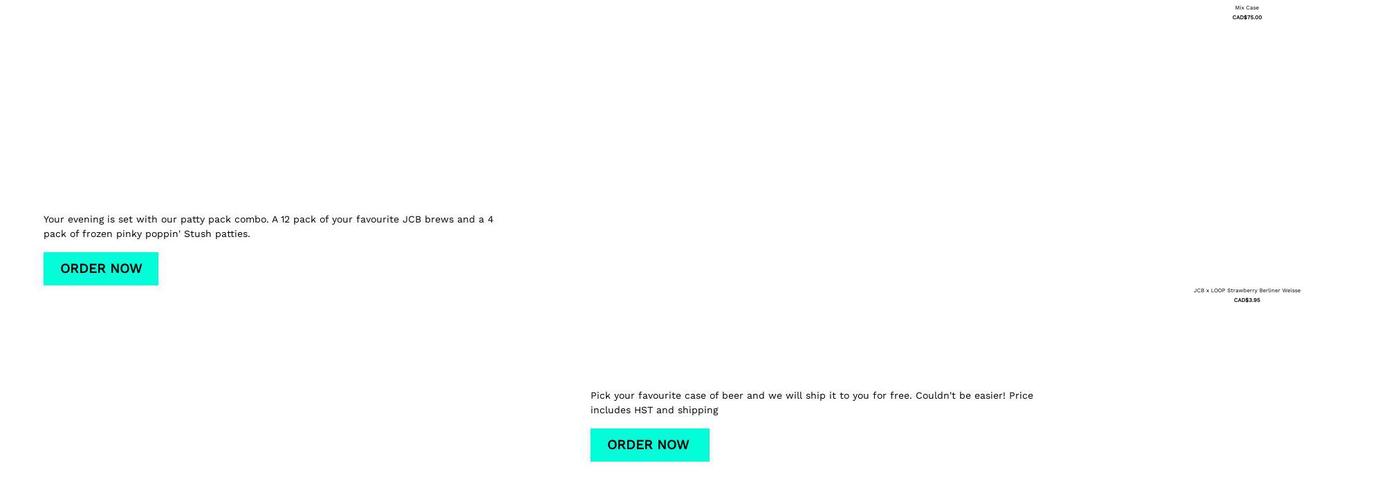 Junction Craft Beverage Co. Menu