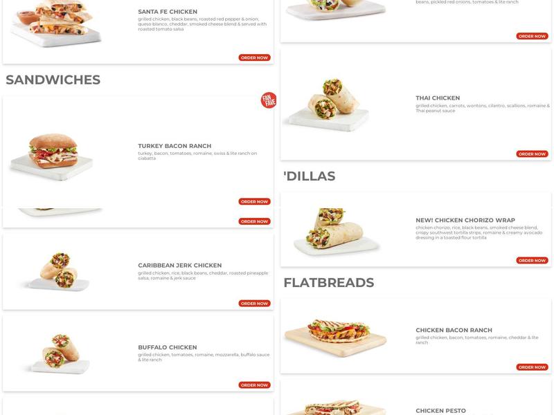 Tropical Smoothie Cafe Menu