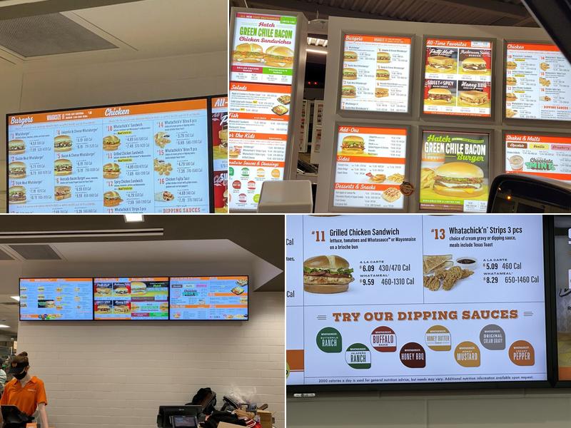 Whataburger Menu