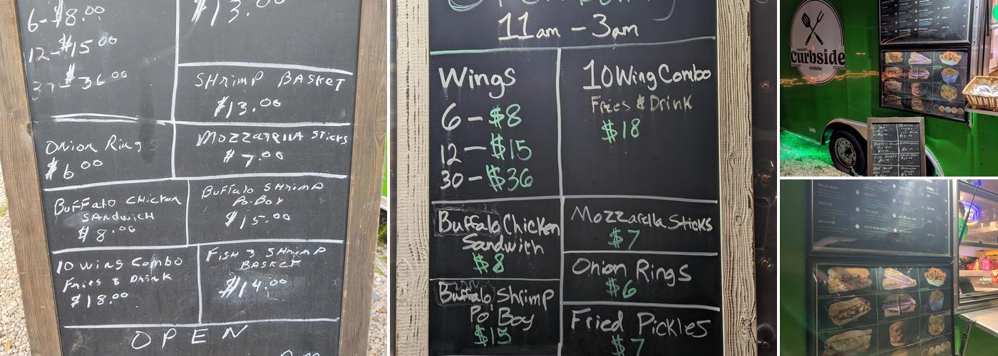 Randall's Curbside Griddle Menu