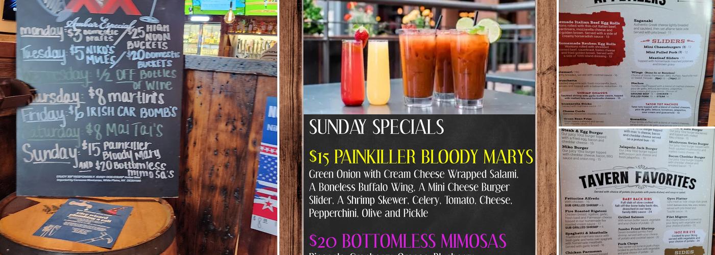 Niko's Tavern - Elgin Menu