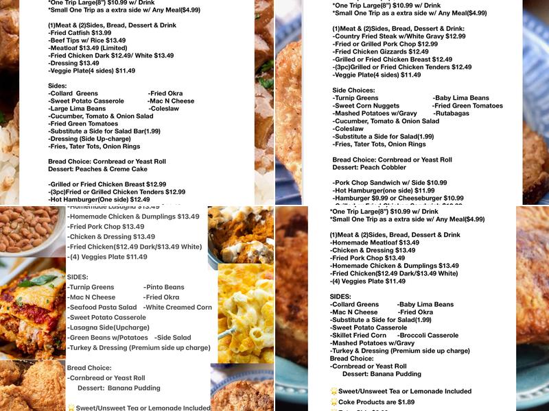 Gaisha's Place Menu