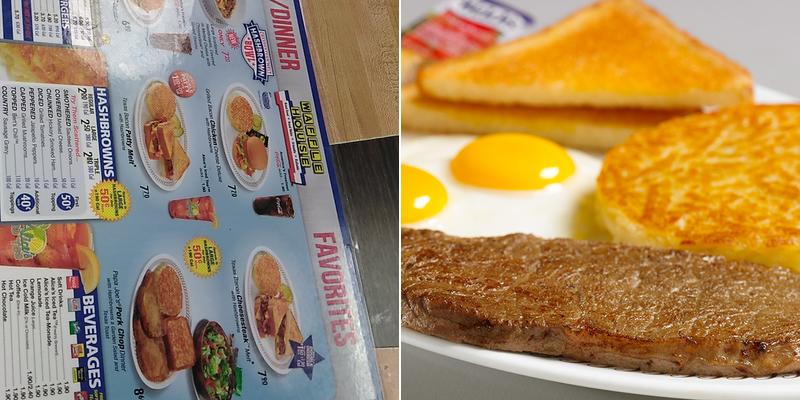 Waffle House Menu
