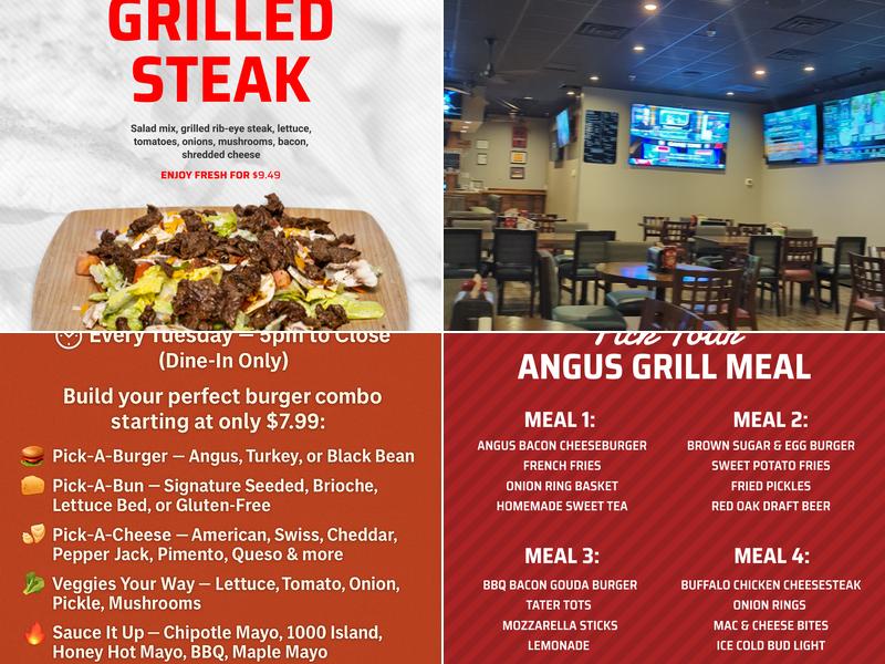 Angus Grill West Menu