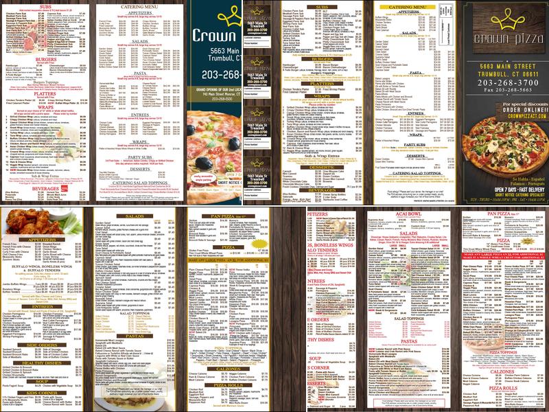 Crown Pizza of Monroe Menu