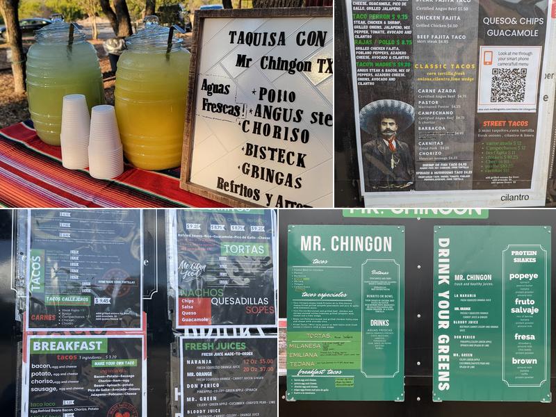 Mr. Chingon Menu