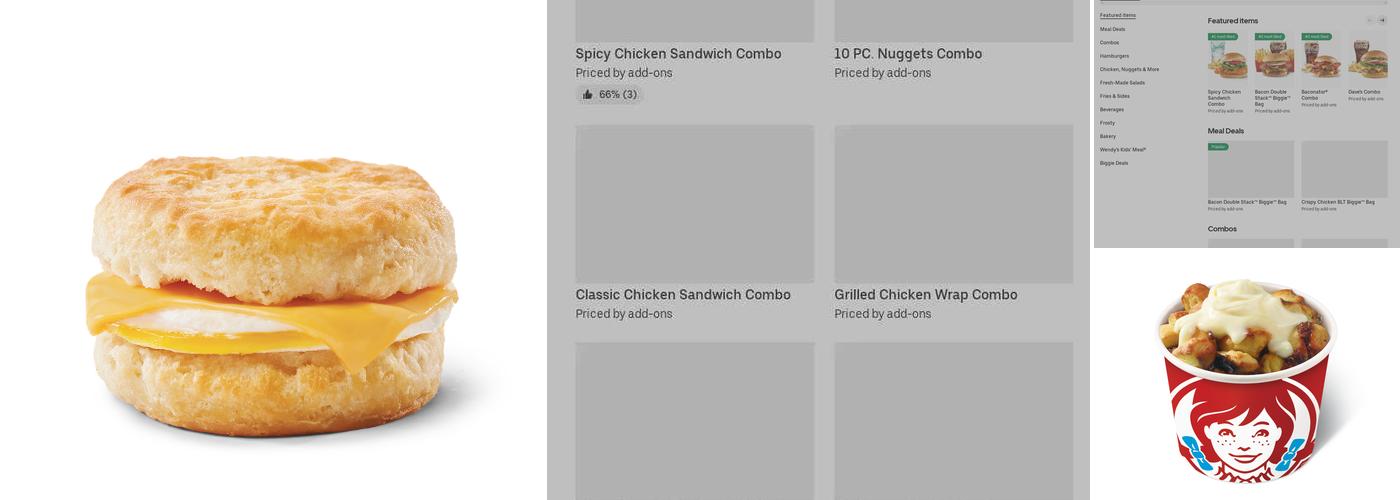 Wendy's Menu