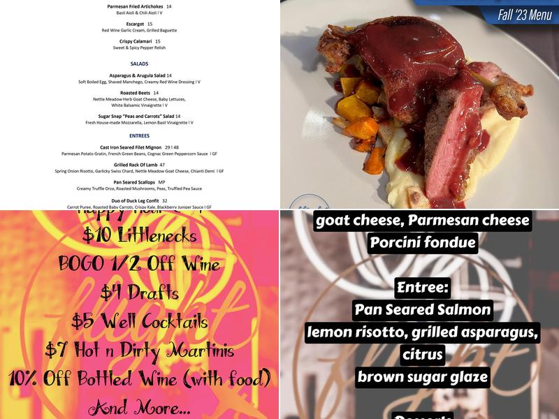 Flight Wine Bar & Restaurant Menu