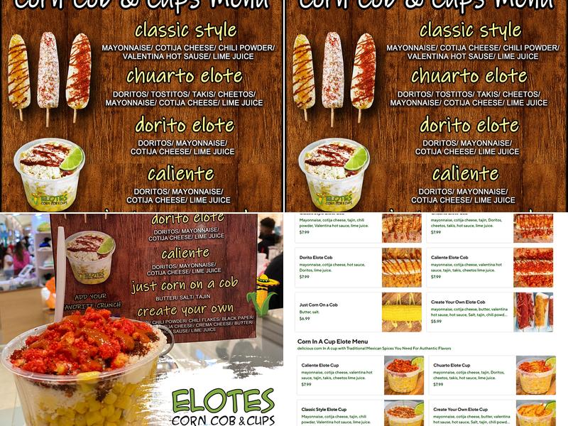 Elotes - Corn Cub & Cups At Sawgrass Mall Menu