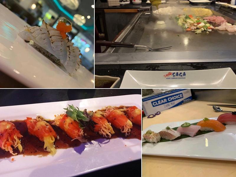Saga Hibachi Steak, Seafood and Sushi Bar