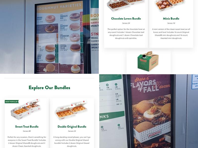 Krispy Kreme Menu
