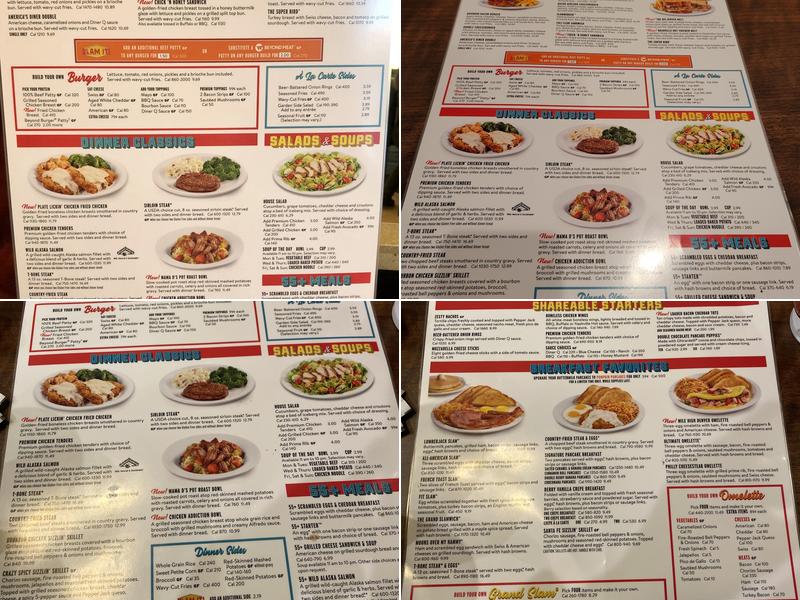Denny's Menu