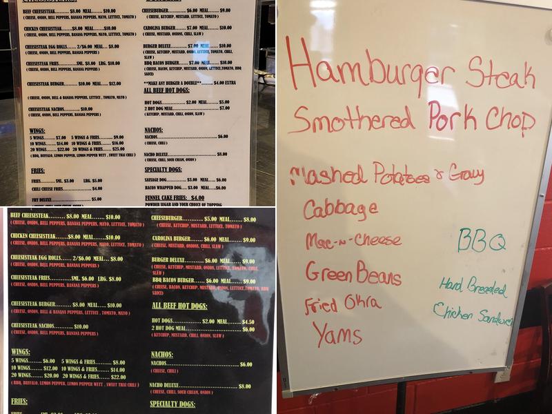 MUNCHIE MIKES Menu