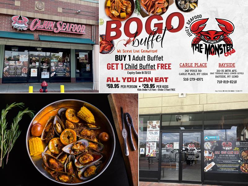 The Monster Crab all you can eat seafood & Bar