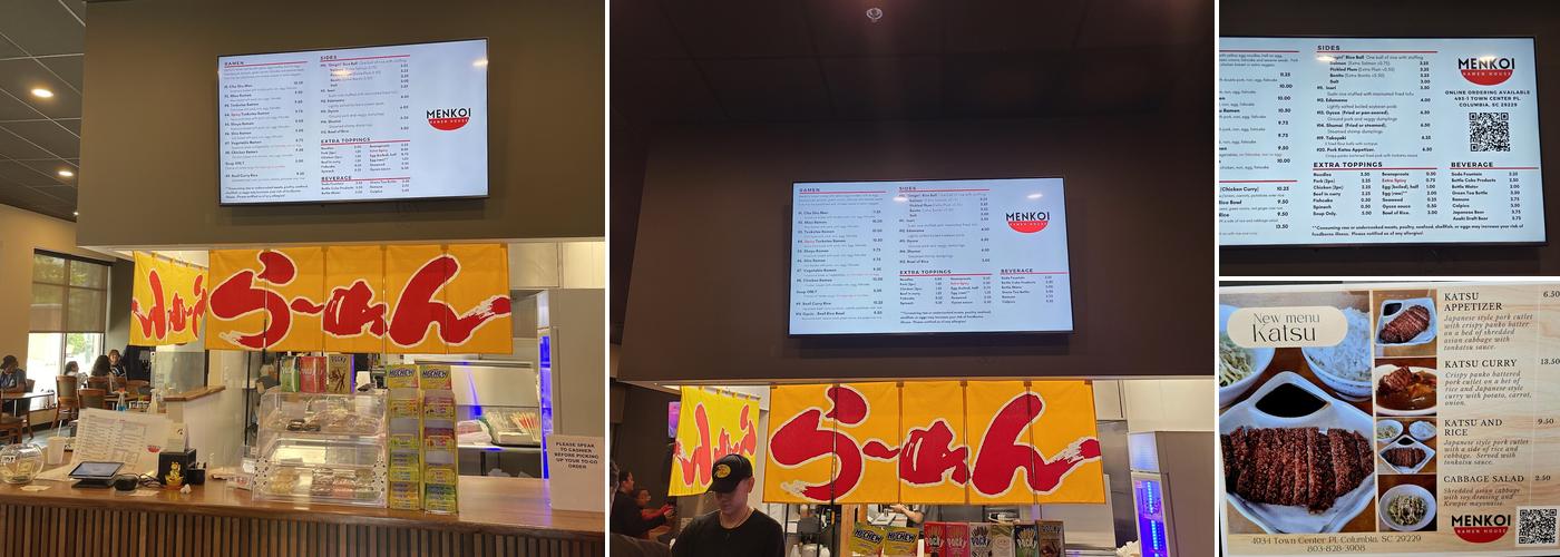 Menkoi Ramen House in the Village at Sandhill Menu