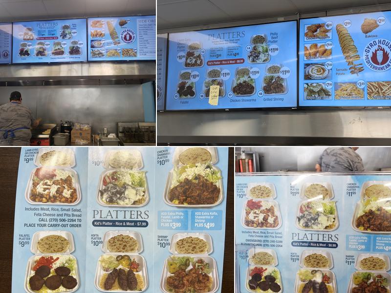 Gyro House Restaurant Menu